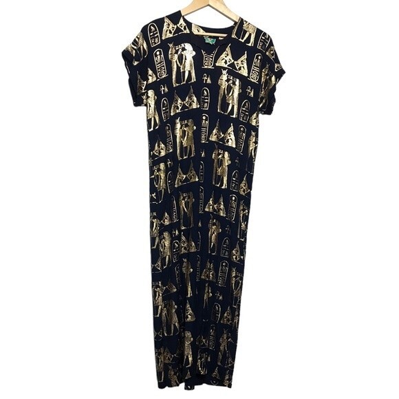 Unique Egyptian 100% Cotton Caftan Hand Made In Egypt - Picture 1 of 11